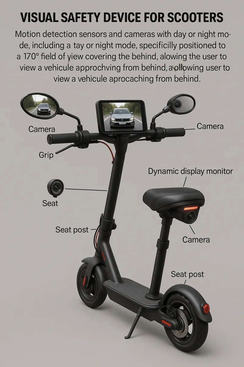Visual Safety Device for Scooters