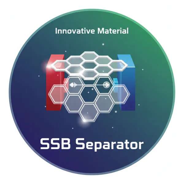Novel separator material for Solid-State Battery